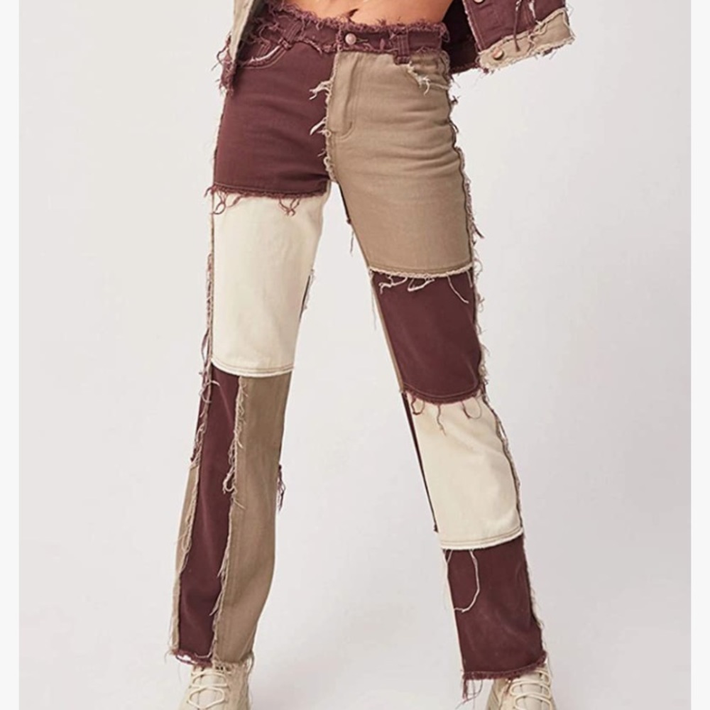 Patchwork Pants